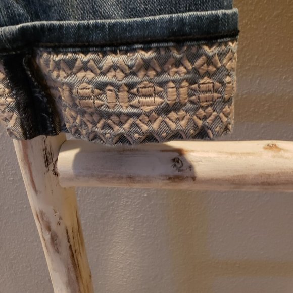 NYDJ Wide Cuff Capri 14 Petite - Picture 2 of 6